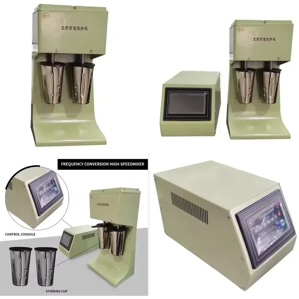 Frequency Conversion High Speed Mixer Lab Testing GJS-B12K Laboratory Blender Stirrer Machine Mixer