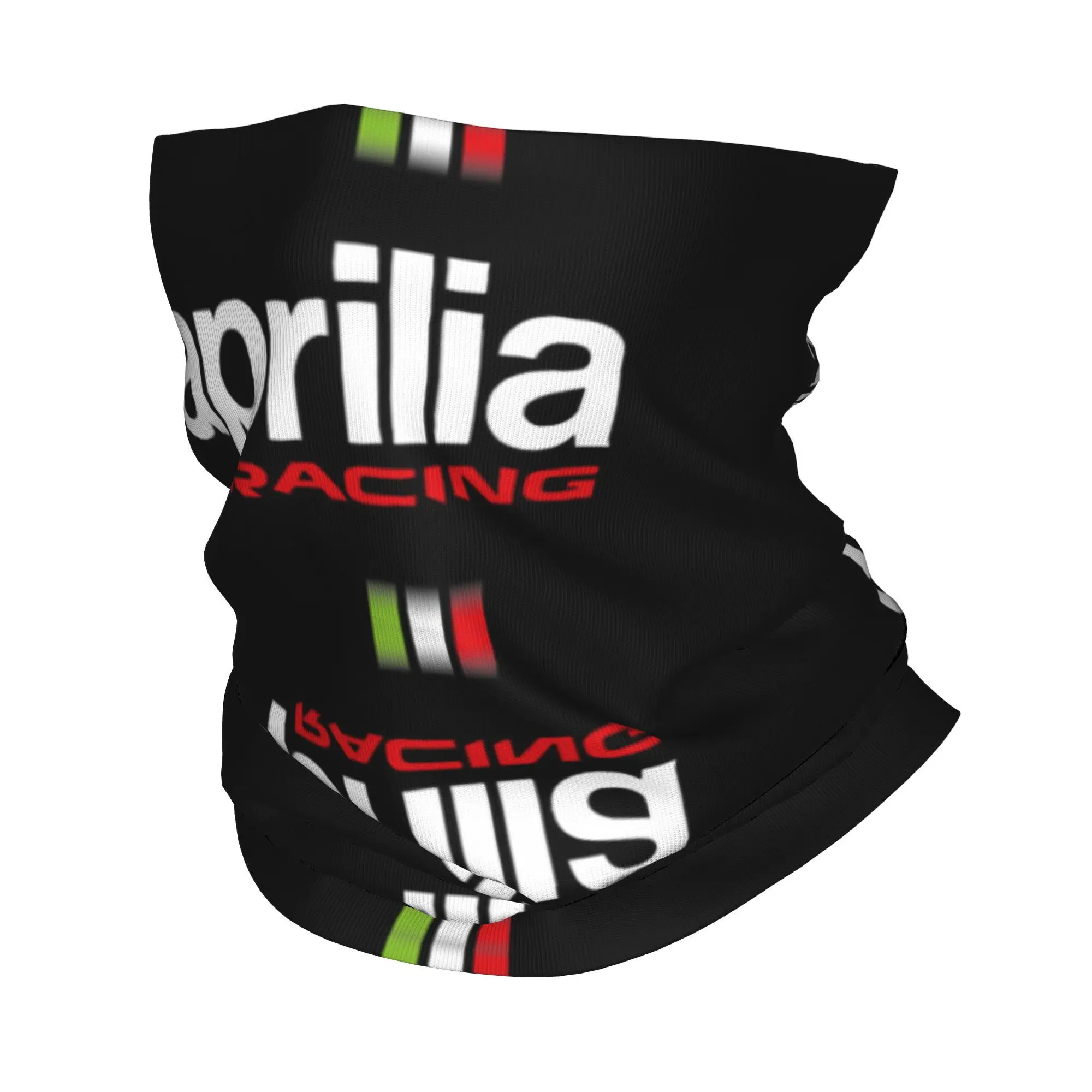 Custom Aprilias Racing Winter Headband Neck Warmer Men Women Ski Camping Tube Scarf Motorcycle Motocross Face Bandana Gaiter