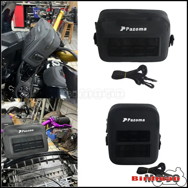 

Водонепроницаемая сумка-органайзер MOLLE 840D TPU на руль мотоцикла для Harley Dyna Softail Low Rider S FXBB Street Bob