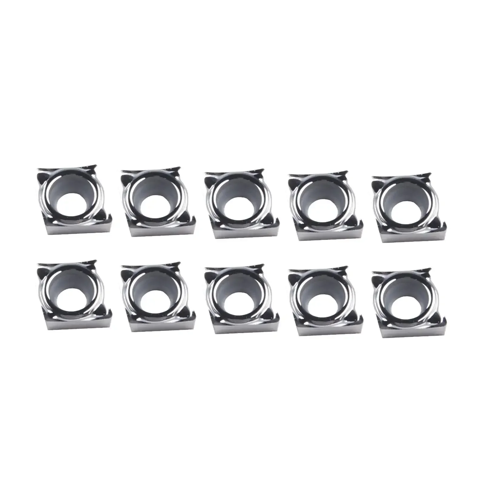

10 Pcs Carbide Aluminum Turning Inserts CCGT060202 AK for Metal Cutting Applications with Reliable Performance