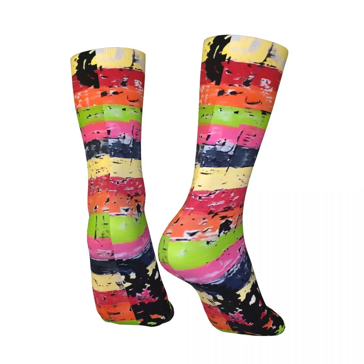 Vintage Steampunk Vibes Męskie skarpety kompresyjne Unisex Harajuku Pattern Printed Novelty Crew Sock