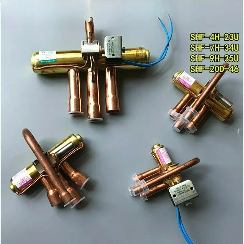 Reversing Valve for 1-5P Air Conditioner and Air-Energy Heat Pump with Coil