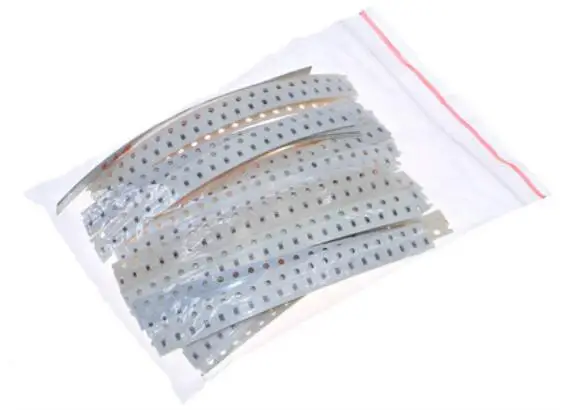 Free Shipping  0603 SMD Resistor Kit Assorted Kit 1ohm-1M Ohm 1% 33valuesX 20pcs=660pcs Sample Kit