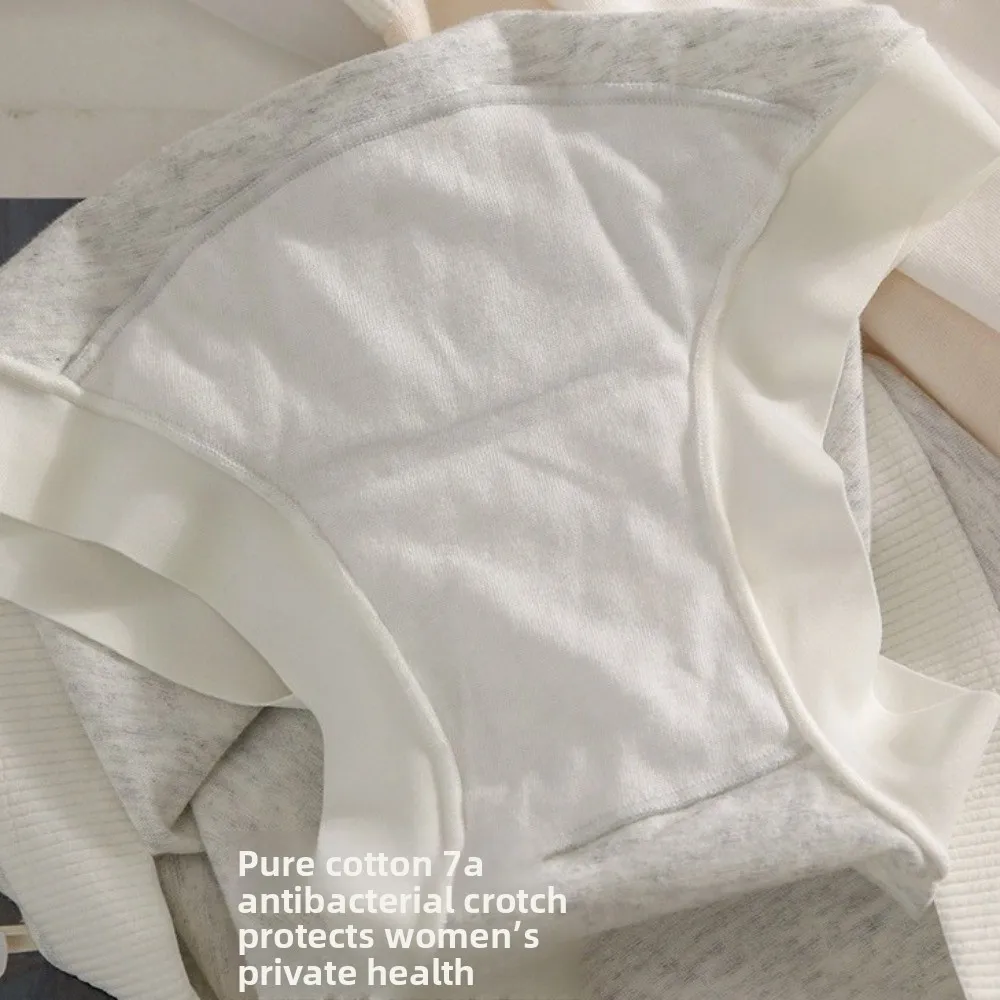 

English Letter Women Cotton Panties Mid Waist Cotton Crotch Shorts Cotton Briefs Seamless Female Lingerie Cotton Underpants