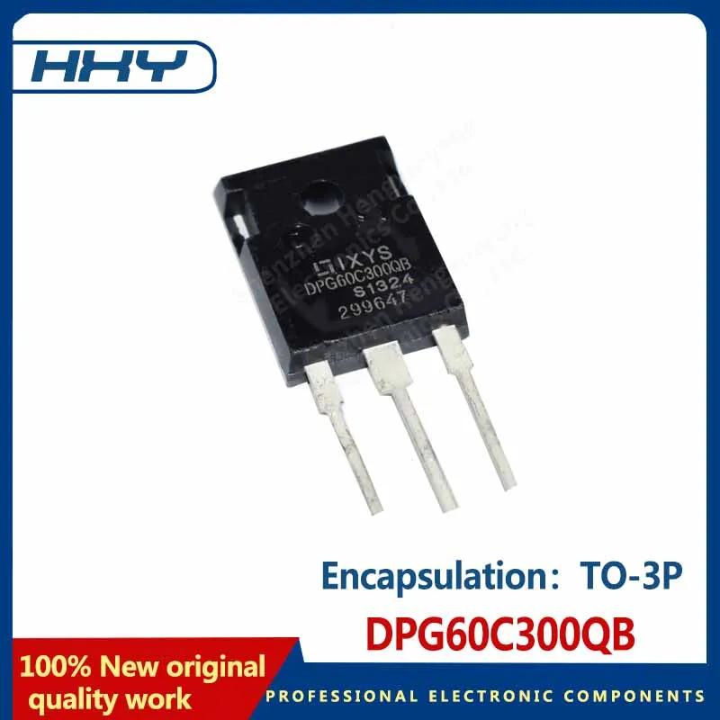 

10pcs DPG60C300QB package TO-3P 300V 60A fast recovery diode