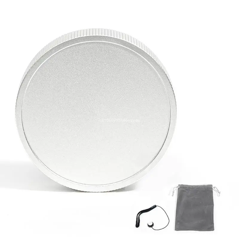 Stylish Aluminum Lens Caps for Camera Secure Lens Protections Accurate Fit Dustproof and Waterproof Lens Caps New Dropship