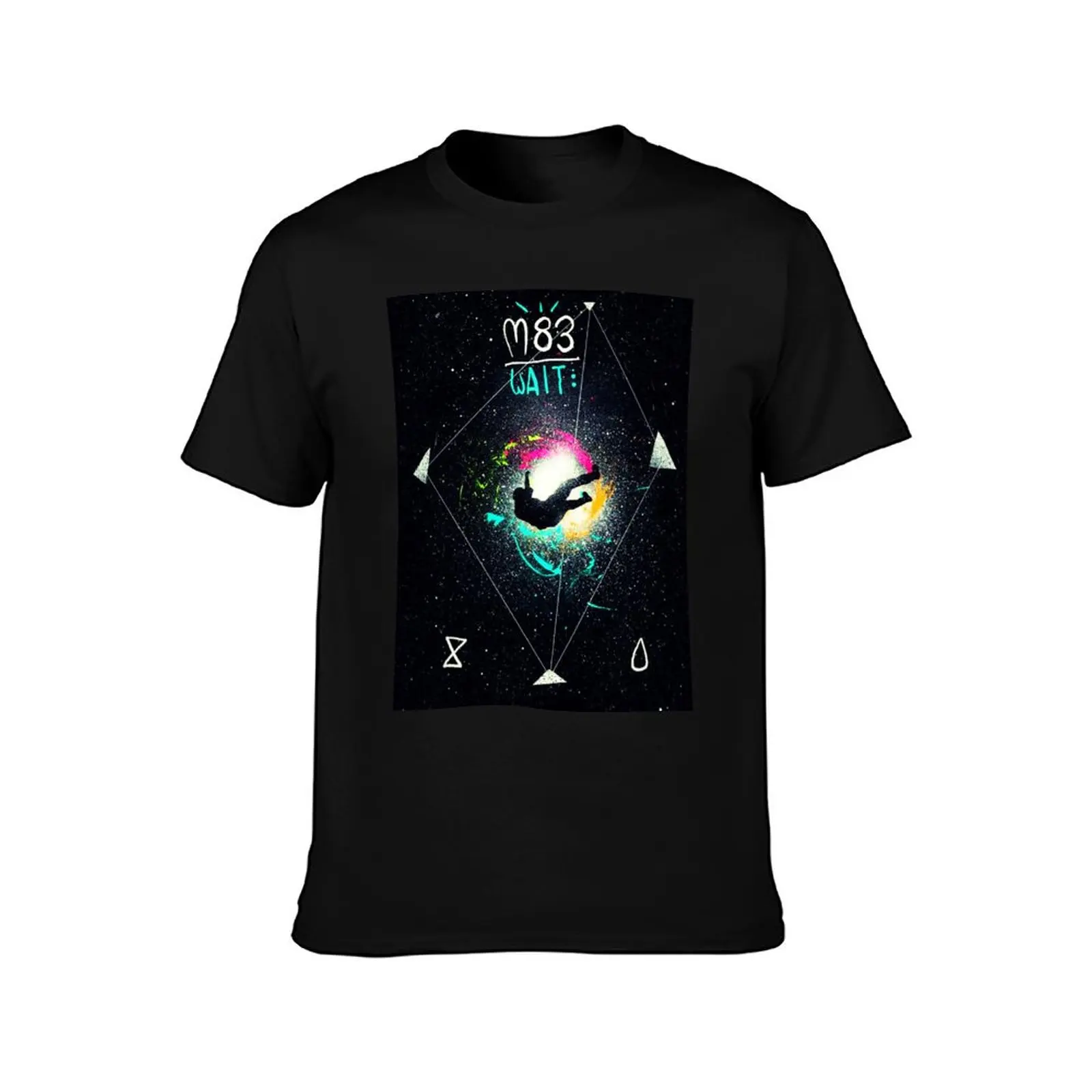 M83 WAIT T-Shirt, Cool Short Sleeve T Shirt, Loose Casual Summer Unisex Top