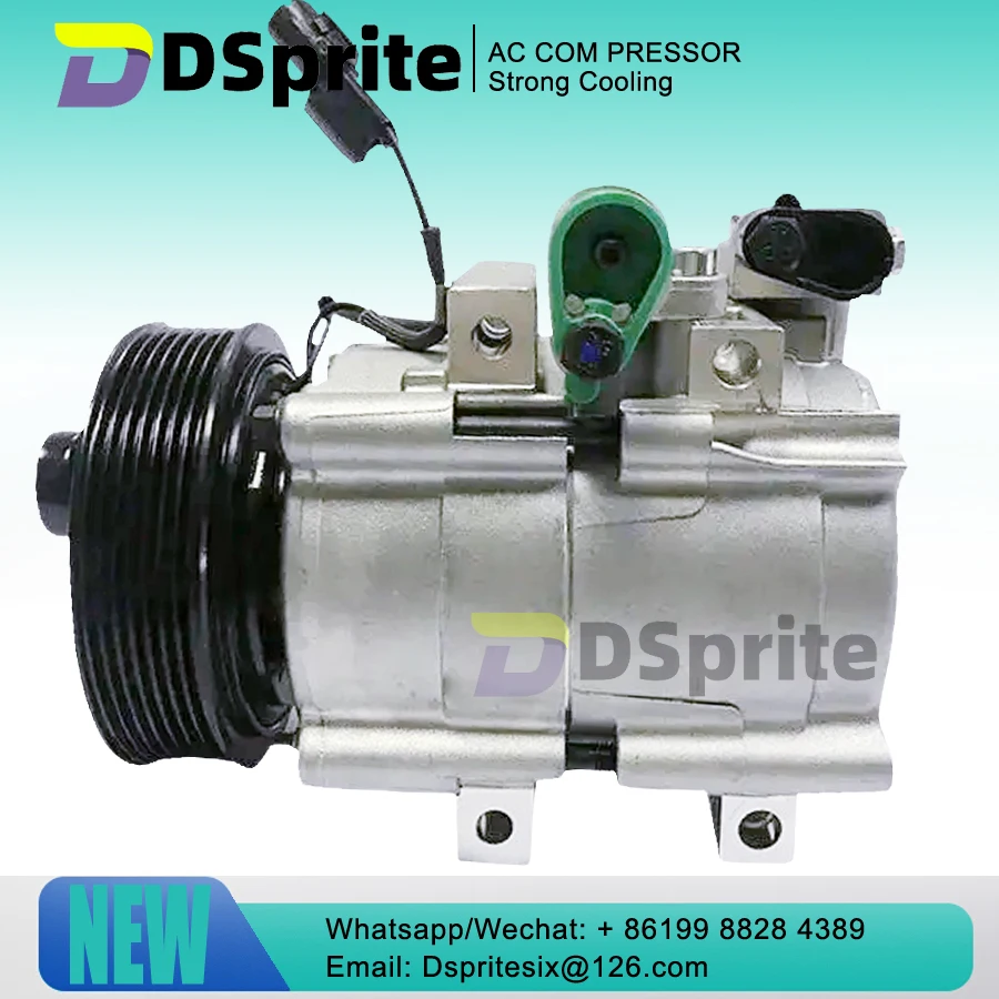 HS18 97701-4H100 977014H100 2021633 977014E900 97701-4E900 Auto AC Compressor For Hyundai H1 Van Grand Starex 2.4 2007-2010