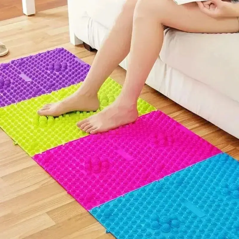 Reflexology Foot Massage Pad Cushion Pillow Yoga Spike Mat Anti-stress Blood Circulation Plate Mat Massager Toe Pressure Plate gallery 2