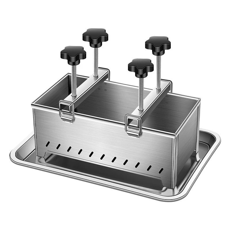 

304 stainless steel commercial meat patty mold, pork head meat forming artifact household braised