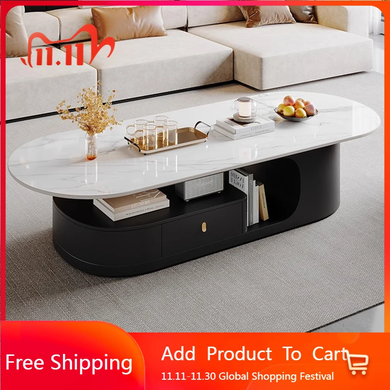 

Drawers Storage Coffee Table Decoration Luxury Bedroom Living Room Designer Side Table Moving Meubles Lounge Suite Furniture