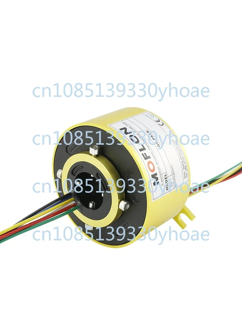 Through hole slip ring Conductive ring, inner hole 25.4 slip ring 2 4 6 8 12 to 24 ways