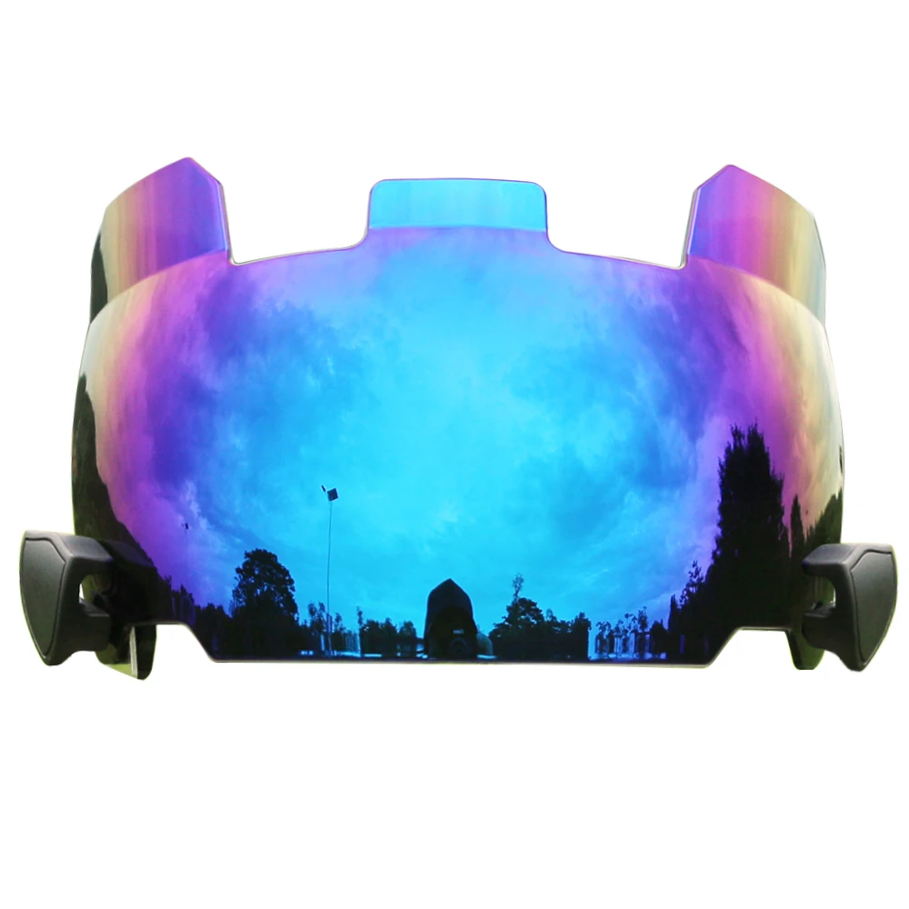 Universal Fit Football Visor Rainbow Visor for Youth&Adult American Football Visor With Clips