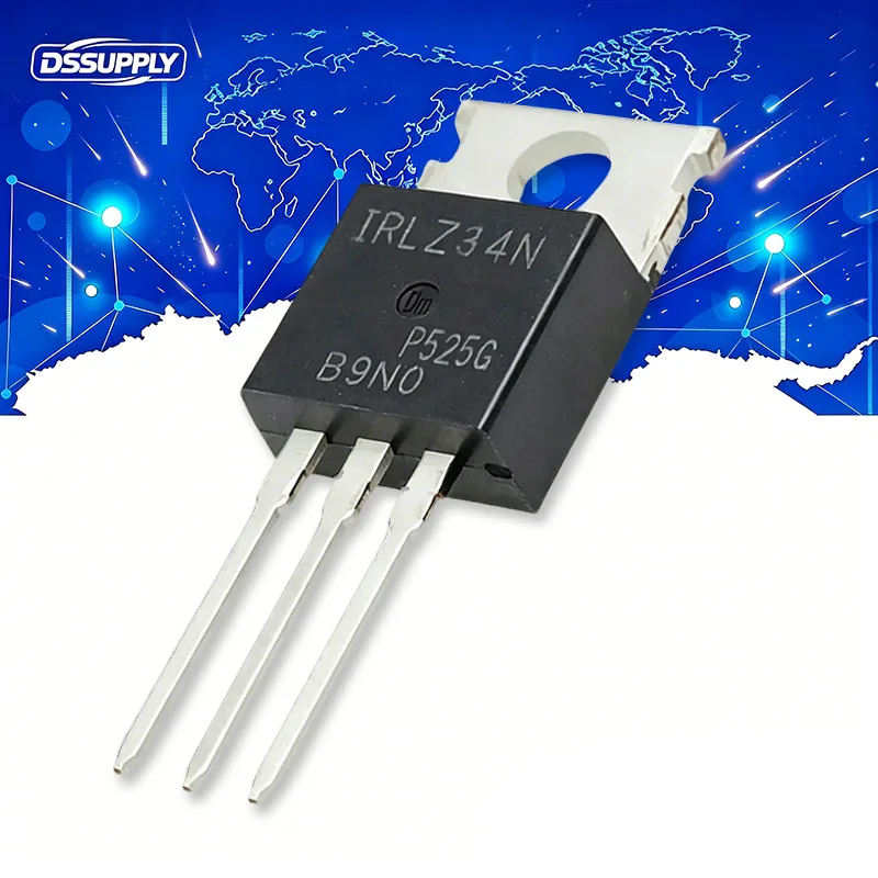 5/10PCS IRLZ34N TO220 MOSFET Field-Effect Transistor IRLZ34