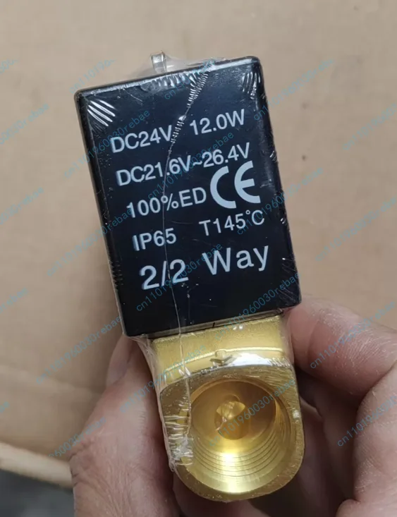 Accessories 1pcs solenoid valve 2wx050-15b, dc24v, 2/2 way, pressure 0-3.0mpa, hole diameter 3mm