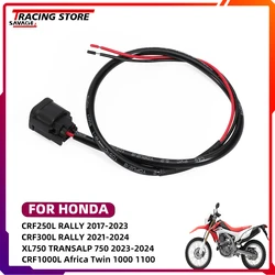 2 Wire Outlet Power Connector For Honda XL750 Transalp 750 CRF250L CRF300L Rally CRF1000L CRF1100L Africa Twin 1000 1100 NT1100