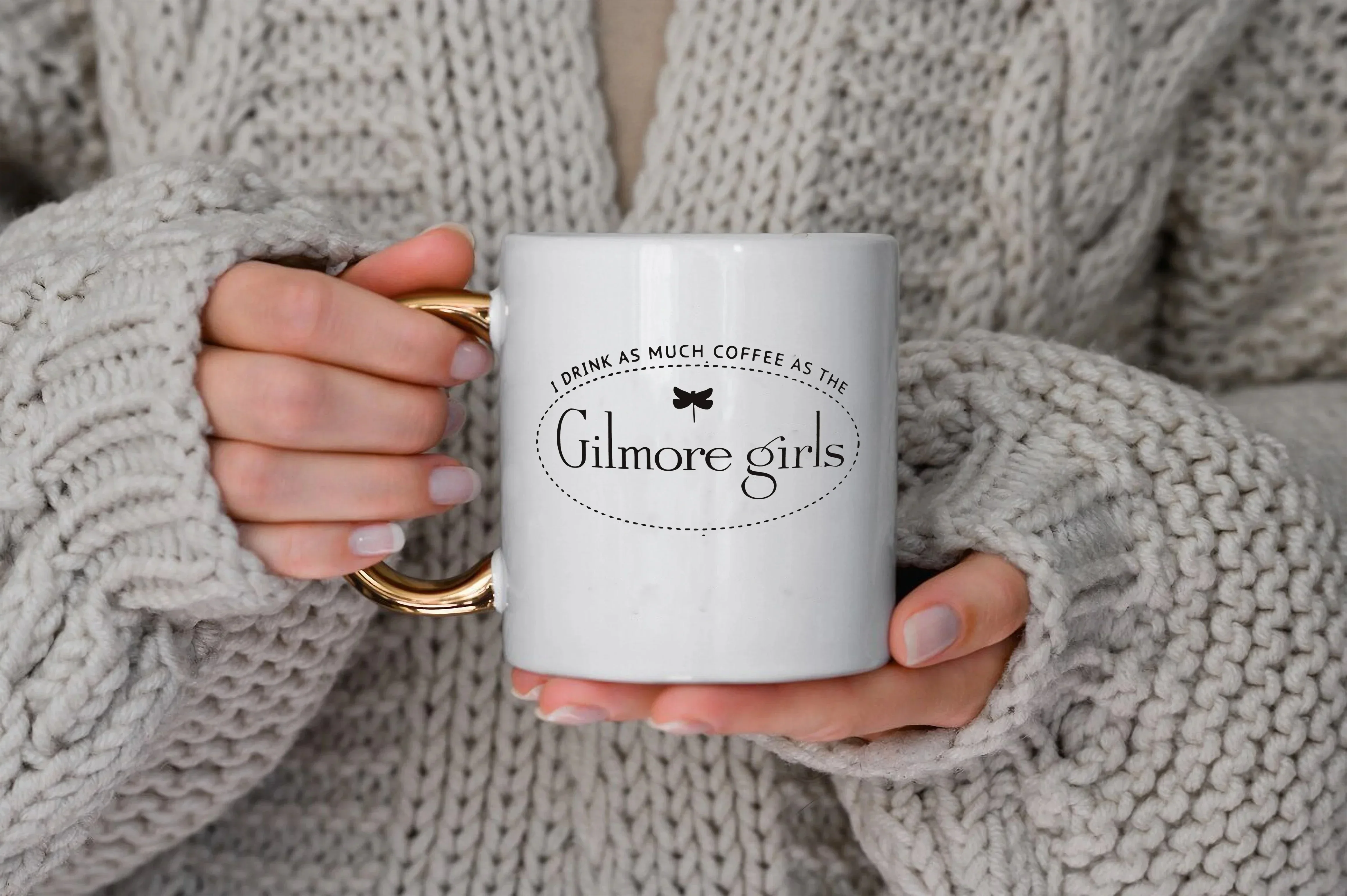 I DRINK AS MUCH COFFEE AS THE Gilmore Girls Gilmore Girls Gift Mug Lukes Diner Mugs