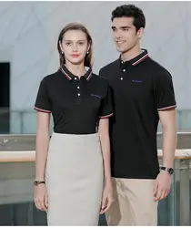 Polo de 2023 algodón para hombre, Polo con cuello vuelto, estampado personalizado, logotipo bordado, camisetas de manga corta con solapa, 50%