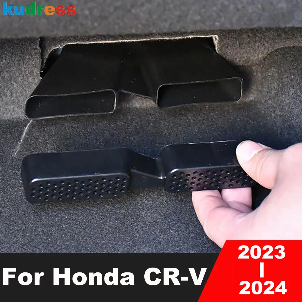 

Car Under Seat Air Conditioner Vent Outlet Cover Trim For Honda CRV CR-V 2023 2024 Anti-blocking Dust Net Interior Accessories