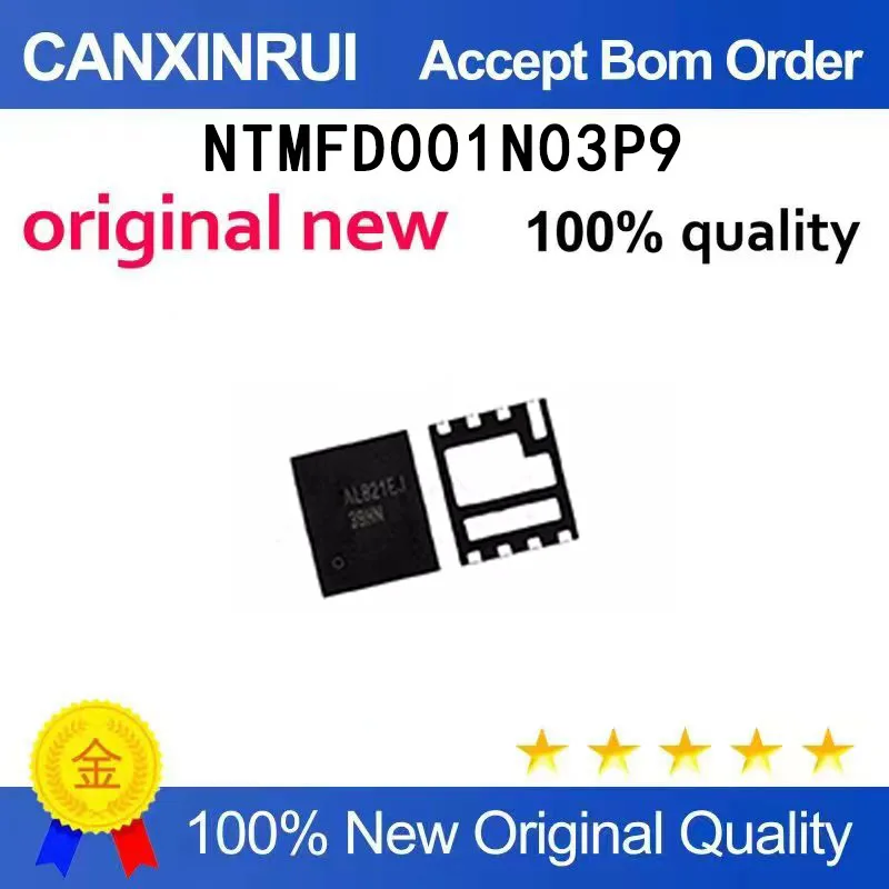 

（5-100 pieces）NTMFD001N03P9 printing wire 39HN QFN5 * 6 N channel withstand voltage: 30V spot chip IC