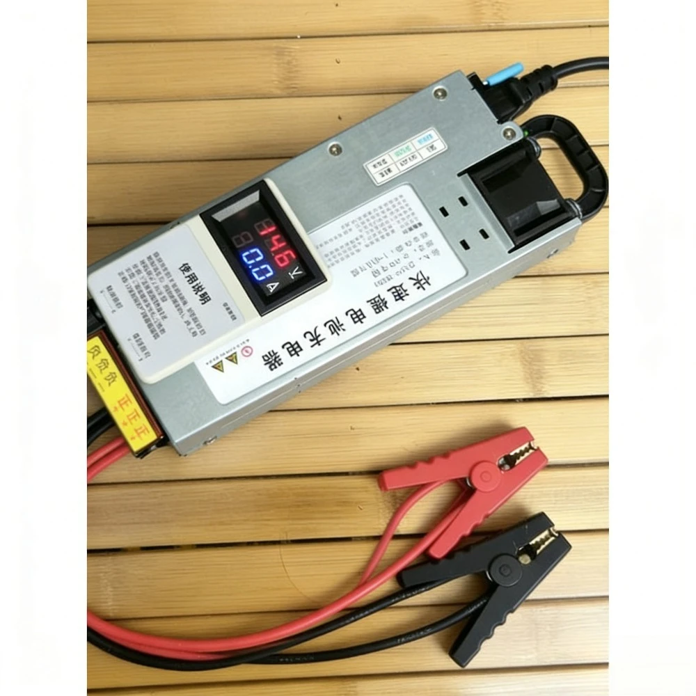 3-15V 60A/100A Charger, Adjustable Current & Voltage, for Lithium Iron Phosphate, Ternary Lithium, Lead-acid Battery & RV