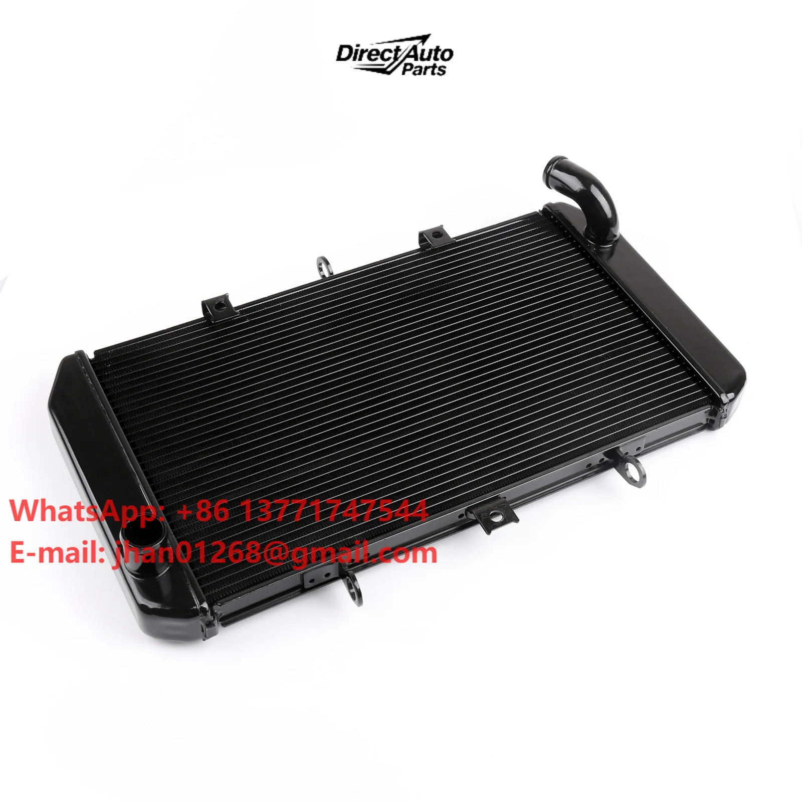 Motorcycle Radiator Cooler Aluminum for Kawasaki Z1000 07-09 Z750 2007-2010 Z800