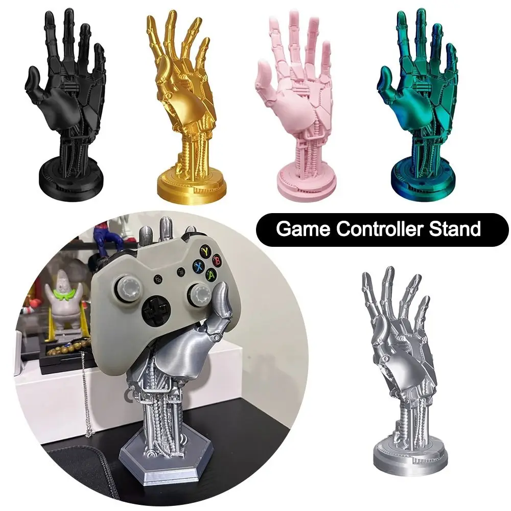 Accessories Multi-functional Game Controller Stand 3D Printing Universal Gamepad Support Creative Robotic Hand Statue