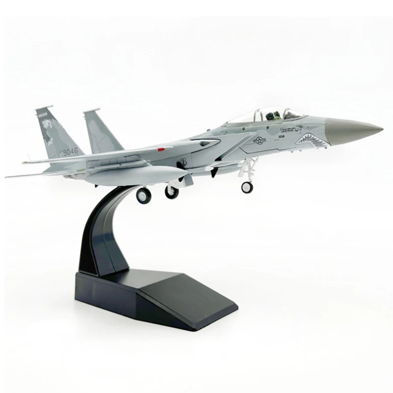 دييكاست 1/100 مقياس F-15C F15 F15C USAF النسر القرش العسكرية المقاتلة محاكاة سبيكة الانتهاء نموذج طائرة جمع لعبة #1