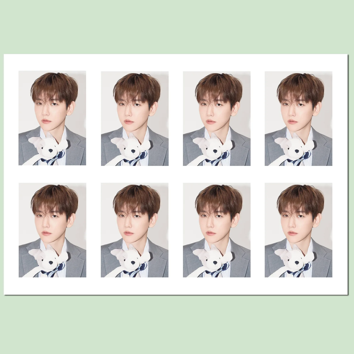 KPOP Photocard New Album Valentine\'s Day at School ID Photo Card LOMO Cards Pictures Fans Gift