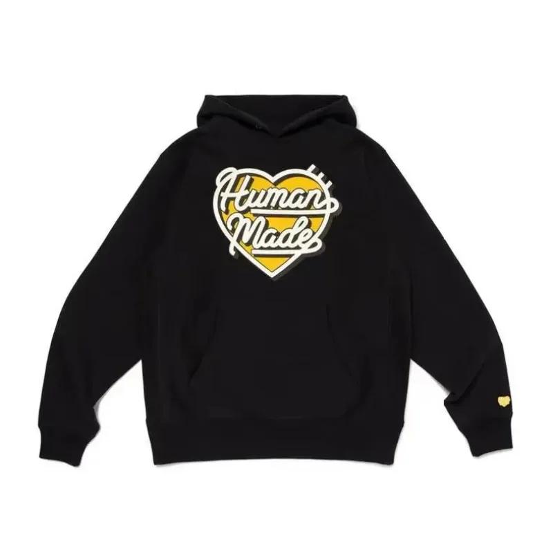 human made vintage american love print hoodie loose fit casual streetwear