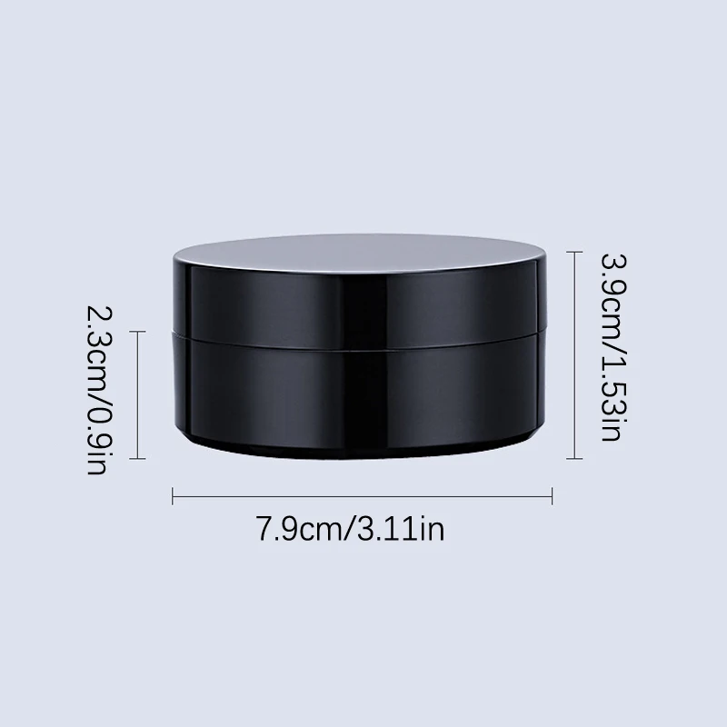 1 個詰め替え可能な空のボトルフェイスクリームローションジャーアイクリームボトル化粧品容器アイマスクパッチボトルメイクアップツール