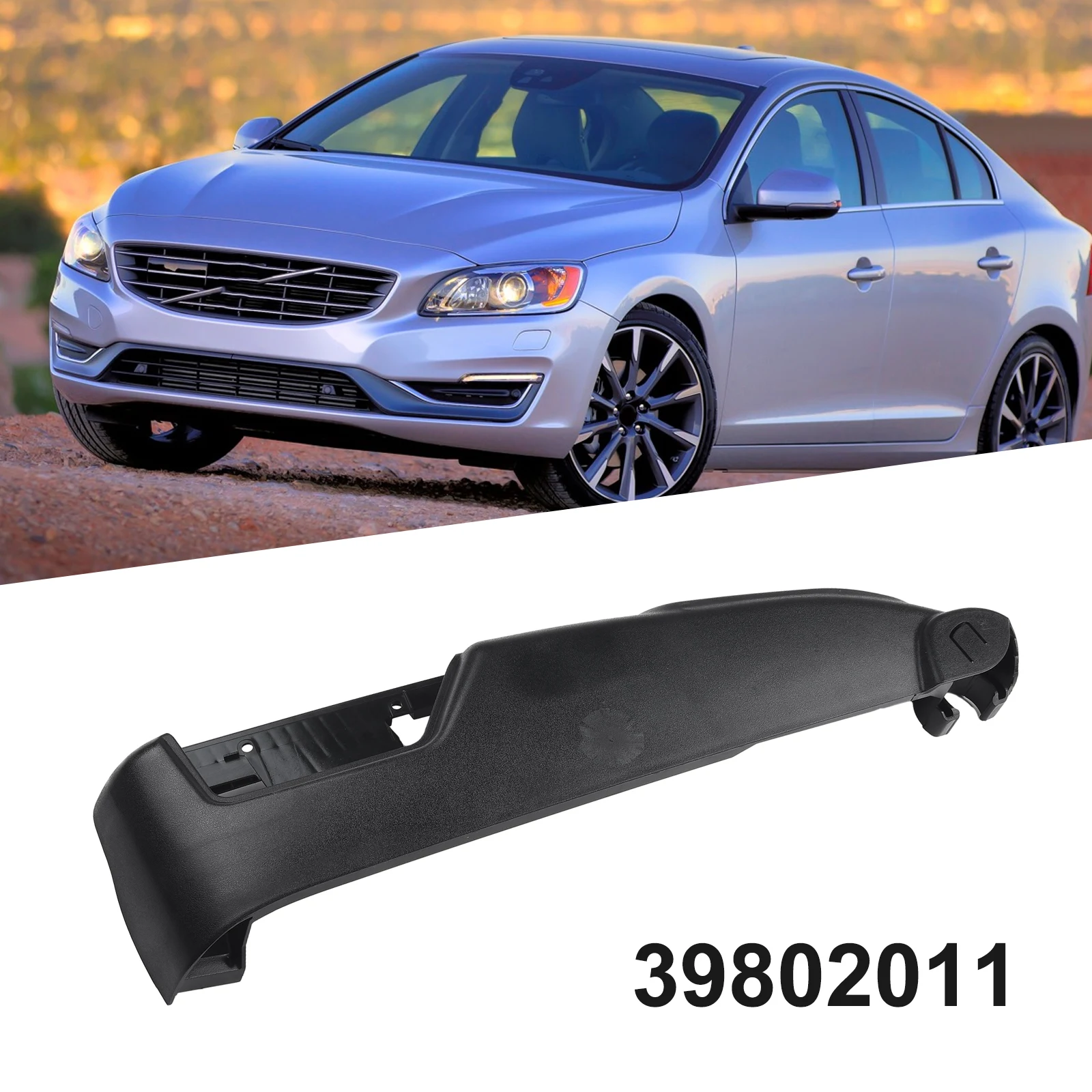 New Replacement Seat Switch Panel Trim Cover Plastic 39802011 For Volvo Front Power for S60 S80 V70 XC70 XC90