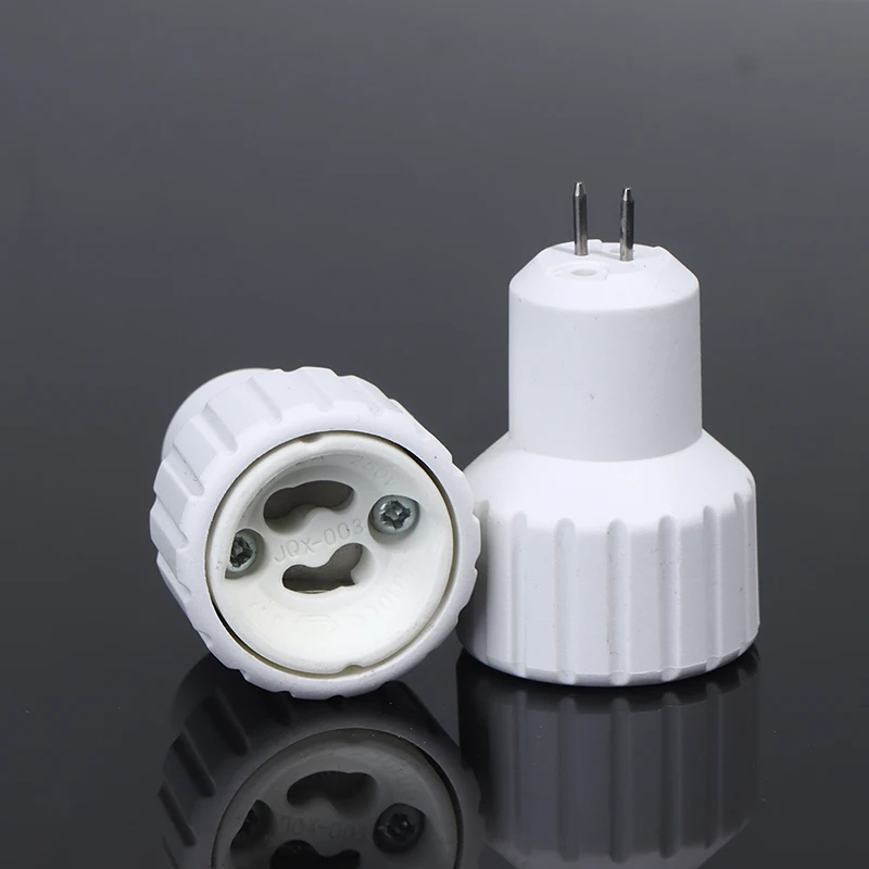 1pcs Flame Retardant Adapter MR16 To GU10 Base Lamp Holder Socket Converter Power
