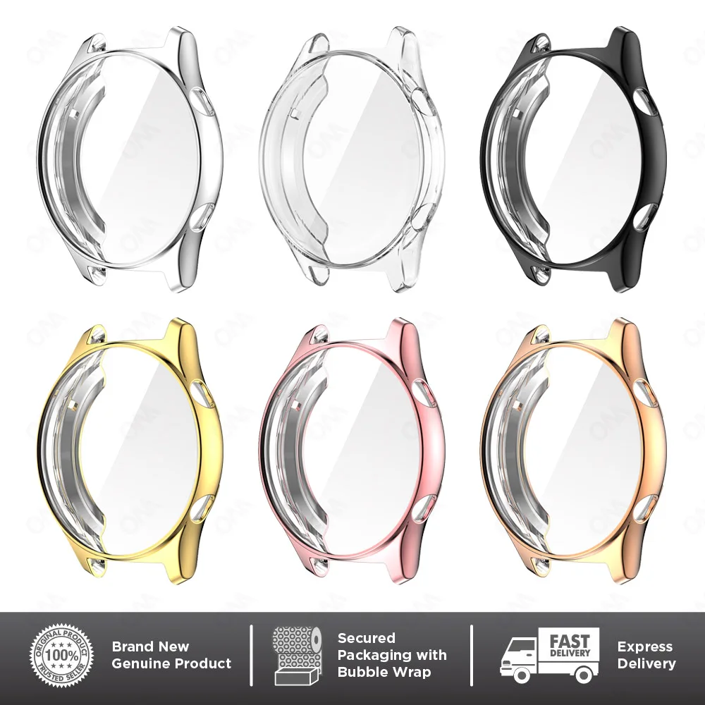 Plating Colorful Protective Cover For Huawei Honor Watch GS 3 GS3 Anti-scratch Soft Screen Protector Silicone Case 2022 New