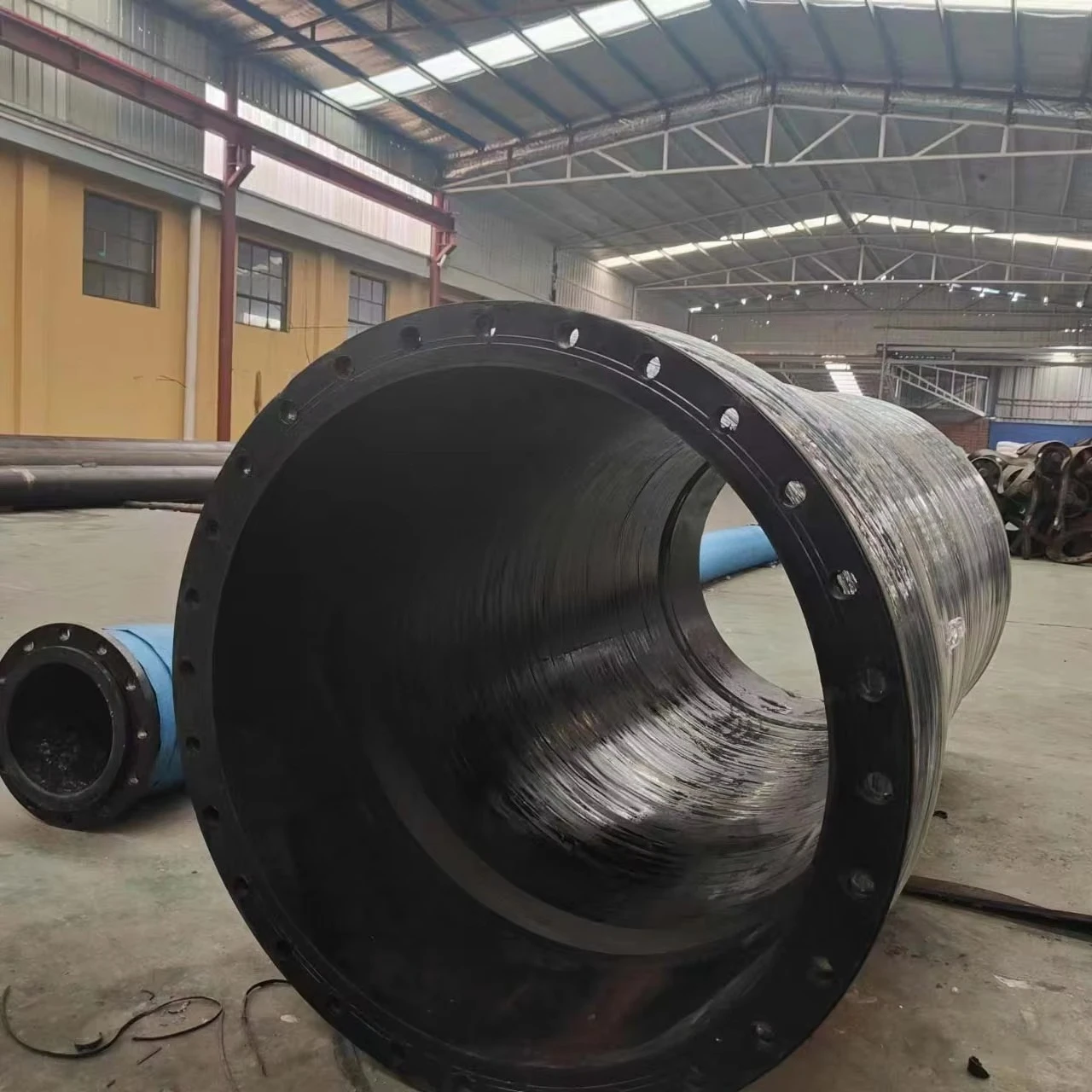 Armoured Type Flexible Rubber Strong Pipe for Mud Suction and Discharge Dredging Rubber Hose - view 5