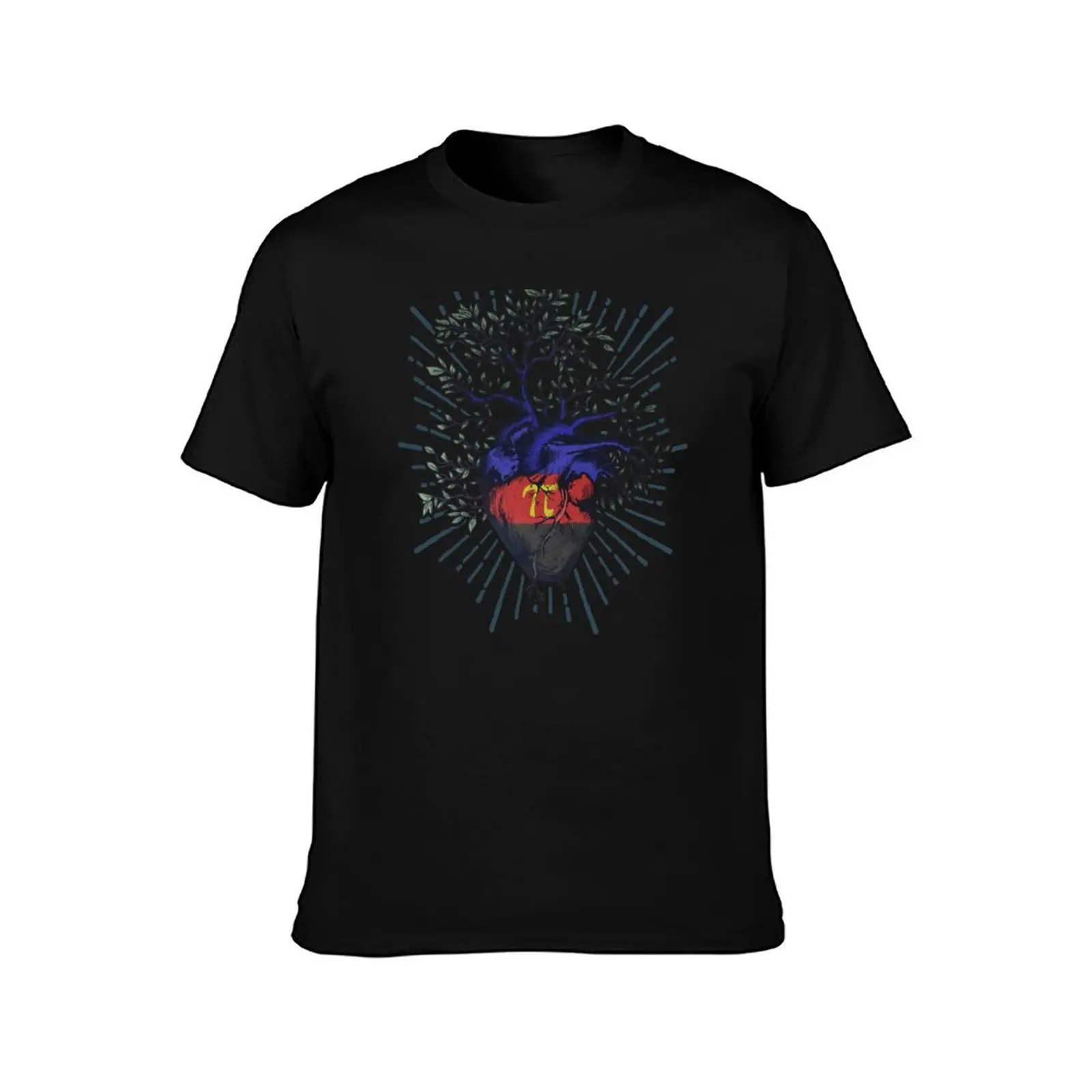 Polyamory Heart Tree of Life T-Shirt Breathable Lightweight Summer Top