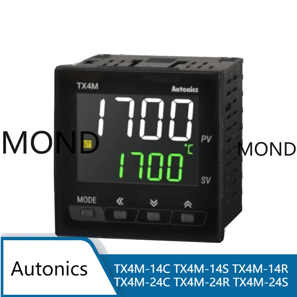 

Autonics Temperature Controller TX4M-14C TX4M-14S TX4M-14R TX4M-24C TX4M-24R TX4M-24S LCD PID Thermostat New Original Module