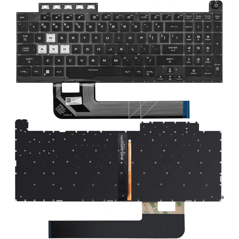 

Новая американская клавиатура LL+ для Asus TUF Gaming A17 FA706 FA706QE FA706QM FA706QR с подсветкой