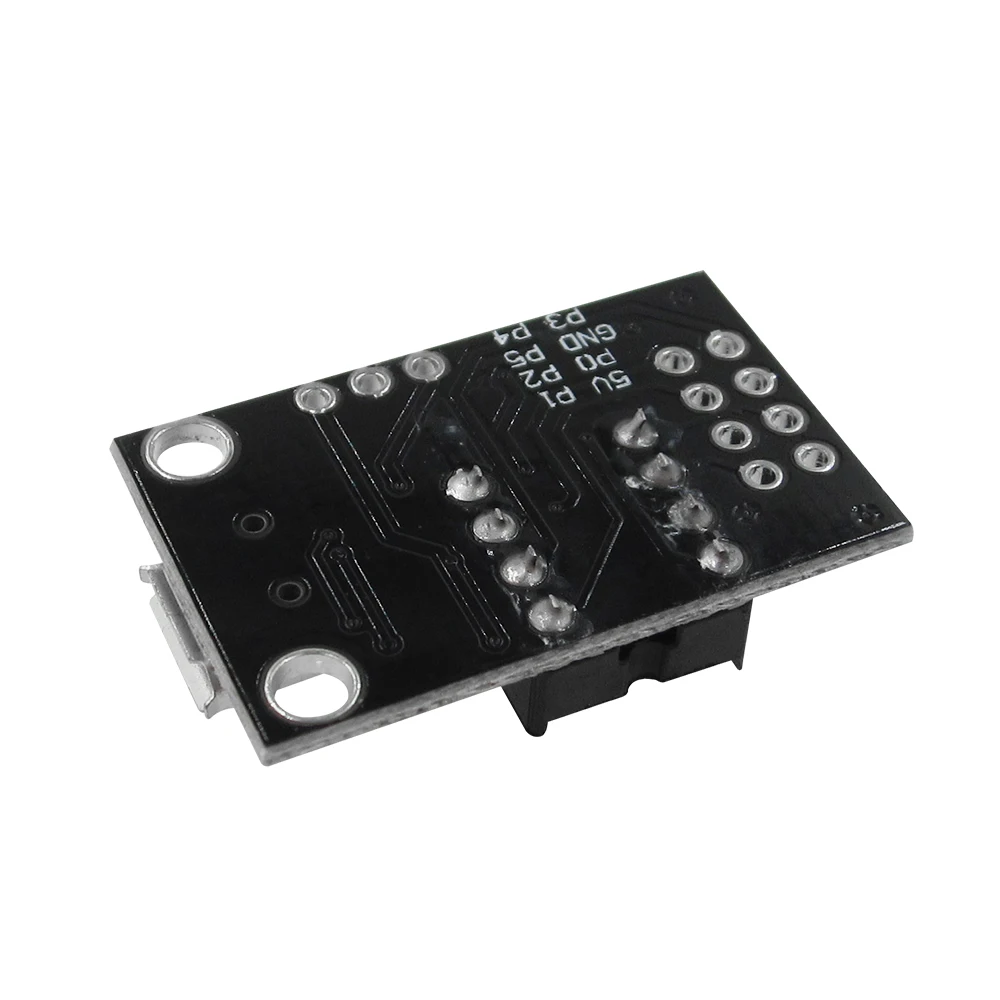 Pluggable Development Board For ATtiny13A/ATtiny25/ATtiny45/ATtiny85 Programming Editor Micro Usb Power Connector