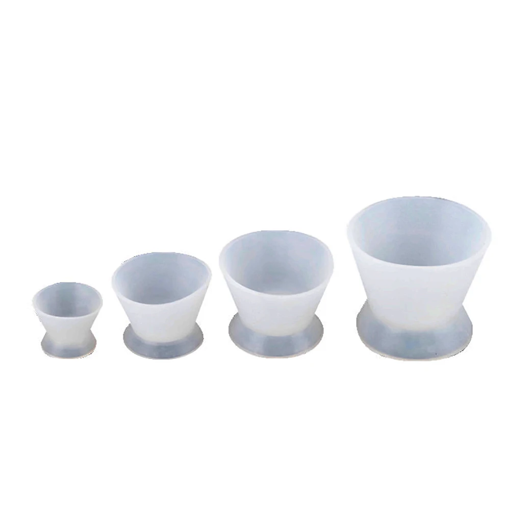 

Dental Cement Rubber Bowl Silicone Rubber Self-setting Cup Dentist Tools Dentistry Material White Rubber Bowl