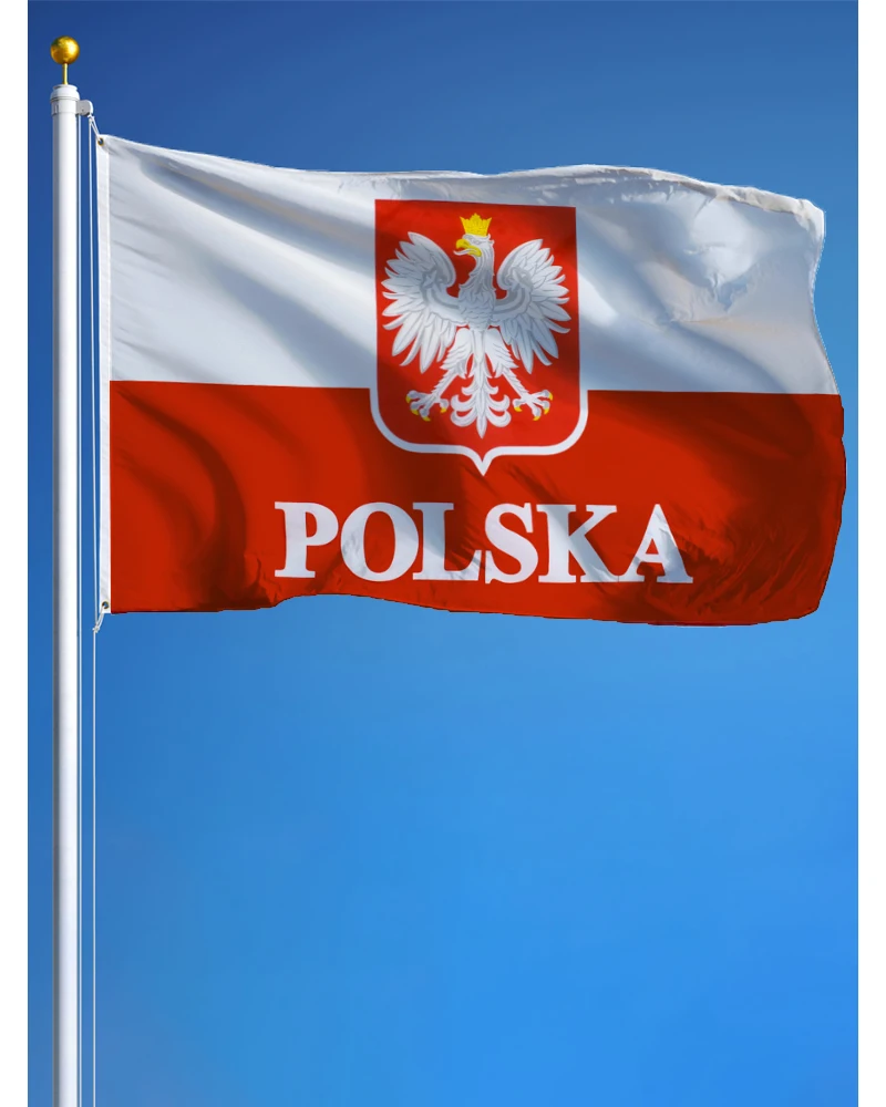 60x90cm 90x150cm Poland Emble Flag Banner Tapestry