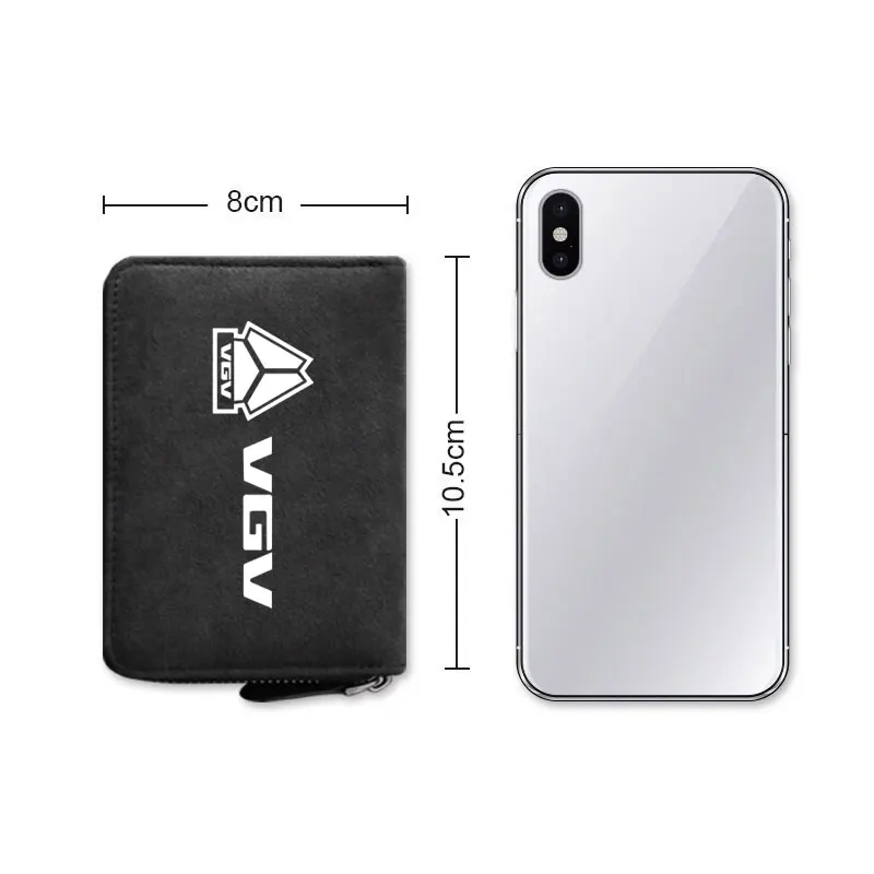 حامل بطاقات صوف مرجاني شخصي ، هدايا محفظة بسيطة ، مناسبة لـ VGV ، VX7 ، U70Pro ، U75PLUS ، U75 ، TX7 ، إكسسوارات سيارة