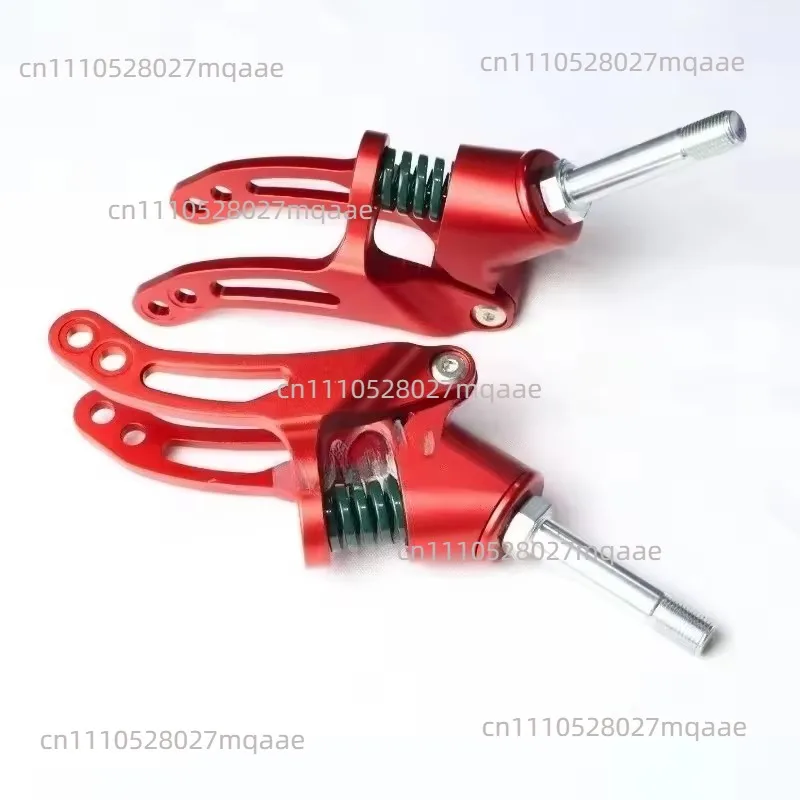 for Muniu Wheelchair Accessories Aluminum Alloy Suspension Front Fork Wheelchair Wheel Shock Absorber Fork