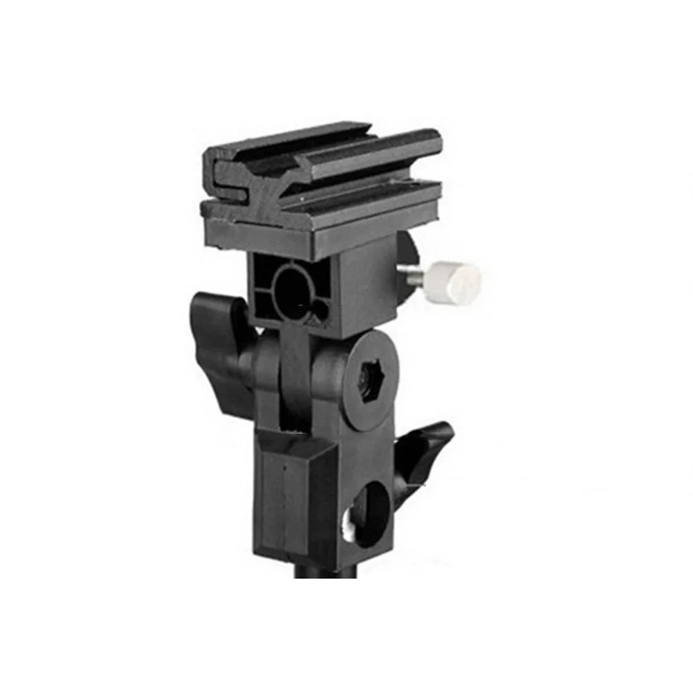 Flash Bracket Mount For Dslr Camera Lightweight Stand 180° Angle Adjustment Universal Fit Light Monitor