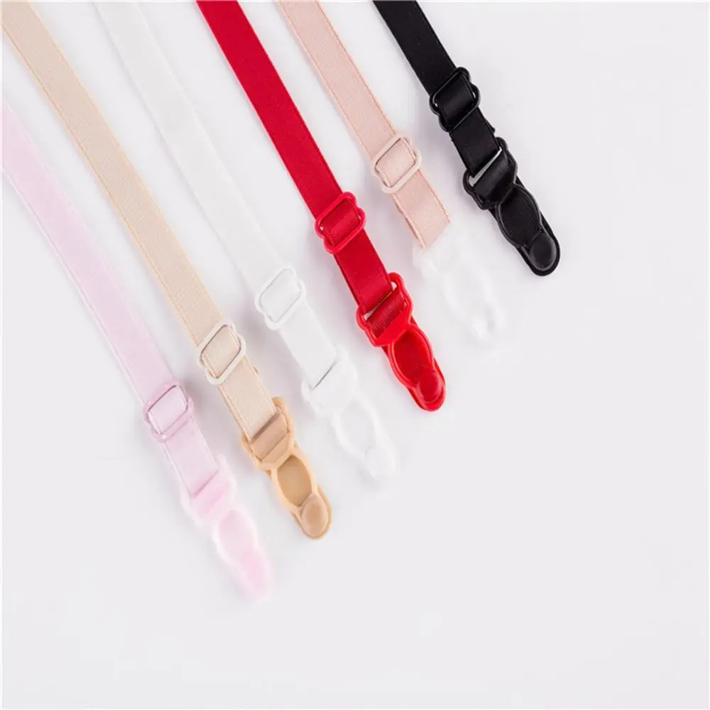 Double-Shoulder Slip-Resistant Back Hasp Women Bra Strap Bra Strap Buckle Intimates Accessories Non-slip Underwear Straps