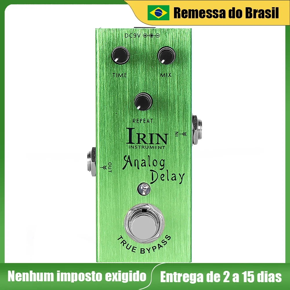 

IRIN AN-02 ANALOG DELAY Guitar Pedal Mild & Mellow Digital Circuit Delay Effect Pedal Guitar Parts & Accessories True Bypass