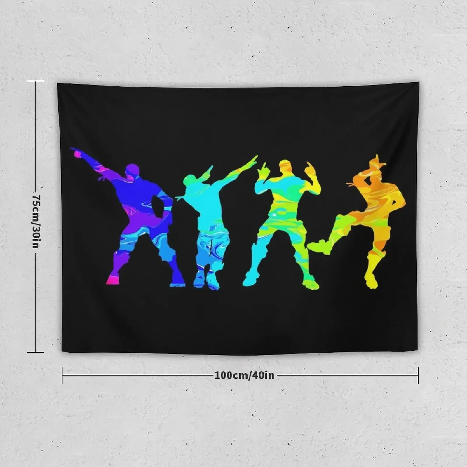 Battle Royale Dance of Victory Tapestry On The Wall Room Decor Korean Style Tapestry