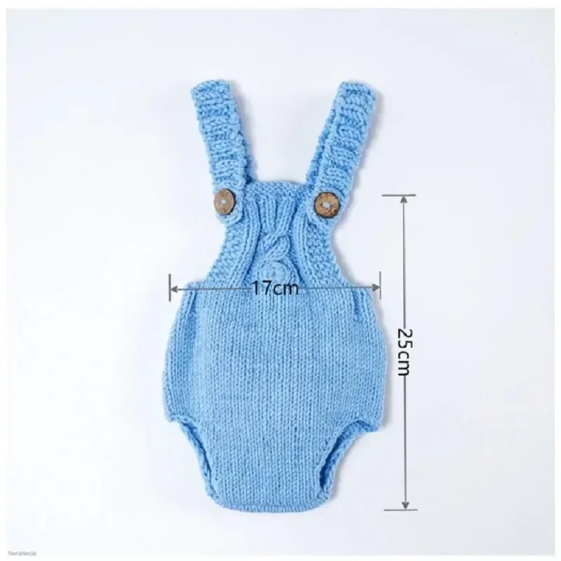 Full Moon Children Soft Knit Backless Pants Newborn Baby Photo Props Infant Studio Portrait Shooting Stylish Clothing Outfits