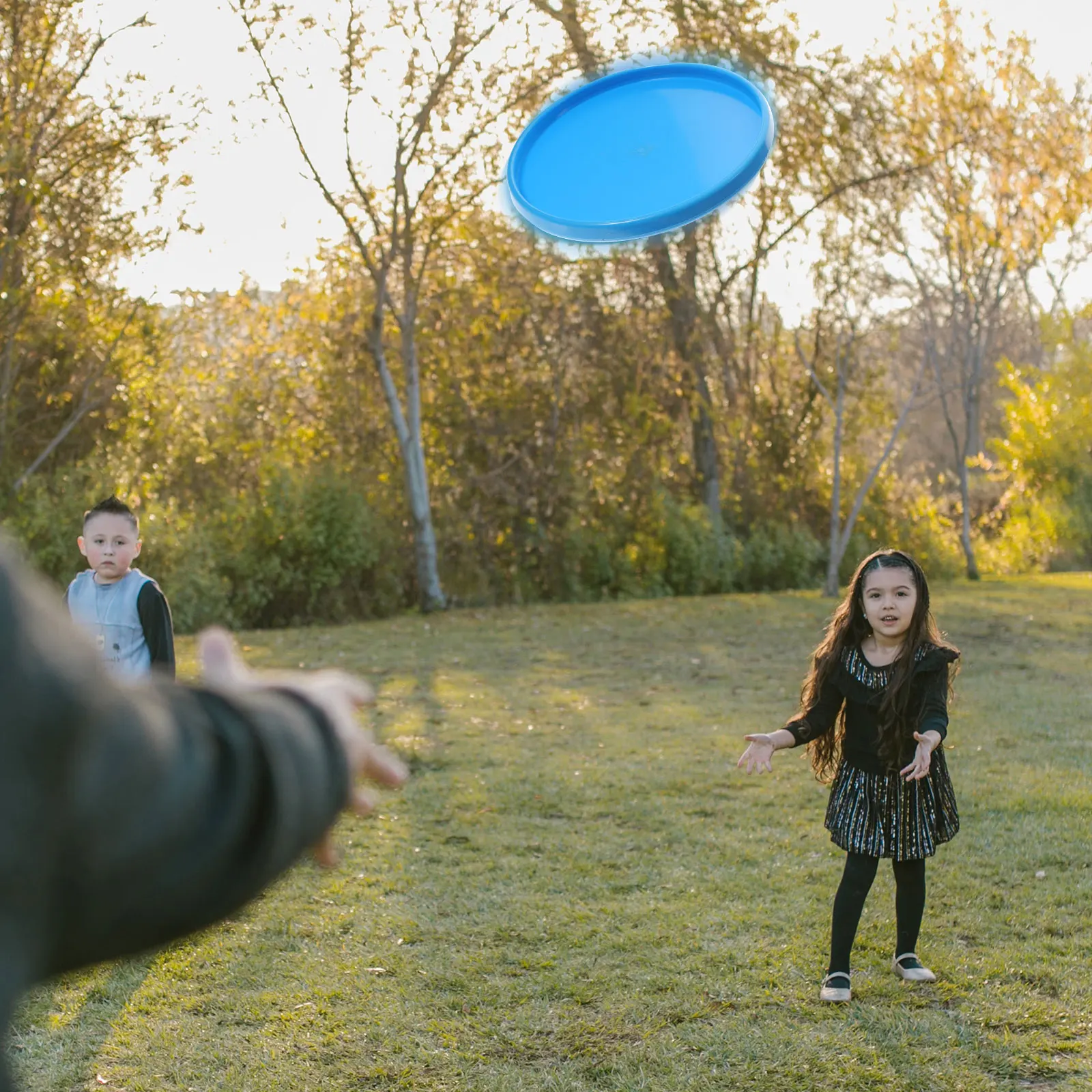 أداة التدريب أدوات رمي الكرة اللينة معدات القرص الرياضي لعبة الطيران في الهواء الطلق المهاجم الأزرق المحمولة المساعدة في الممارسة