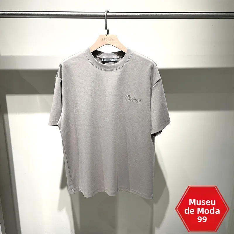 Camiseta Masculina Casual de Gola Redonda e Manga Curta, Estilo Novo Verão 2026, Versátil, Confortável e Moderna